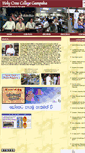 Mobile Screenshot of holycrosscollegegampaha.net
